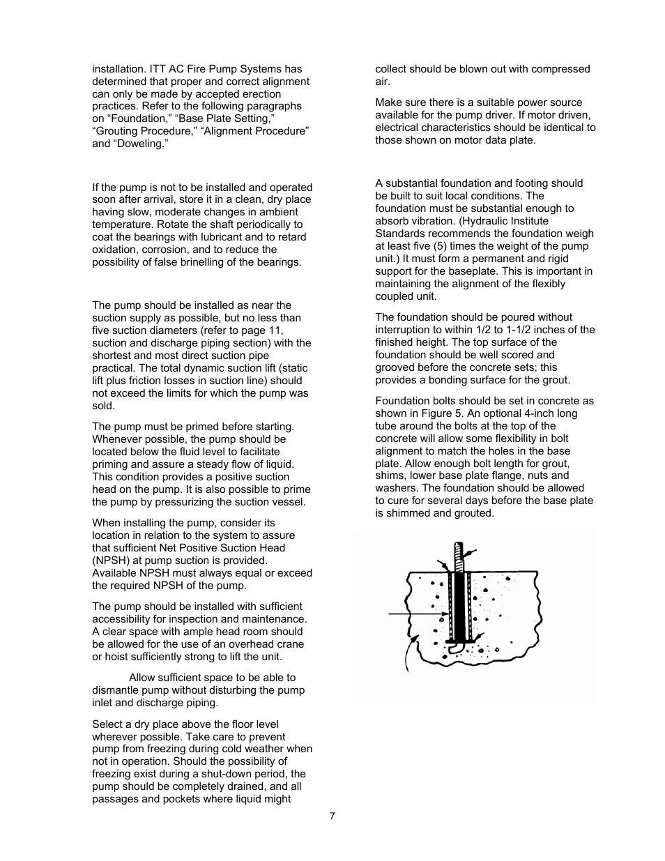 A-C Fire Pump 8200 Series User Manual | Page 7 / 36
