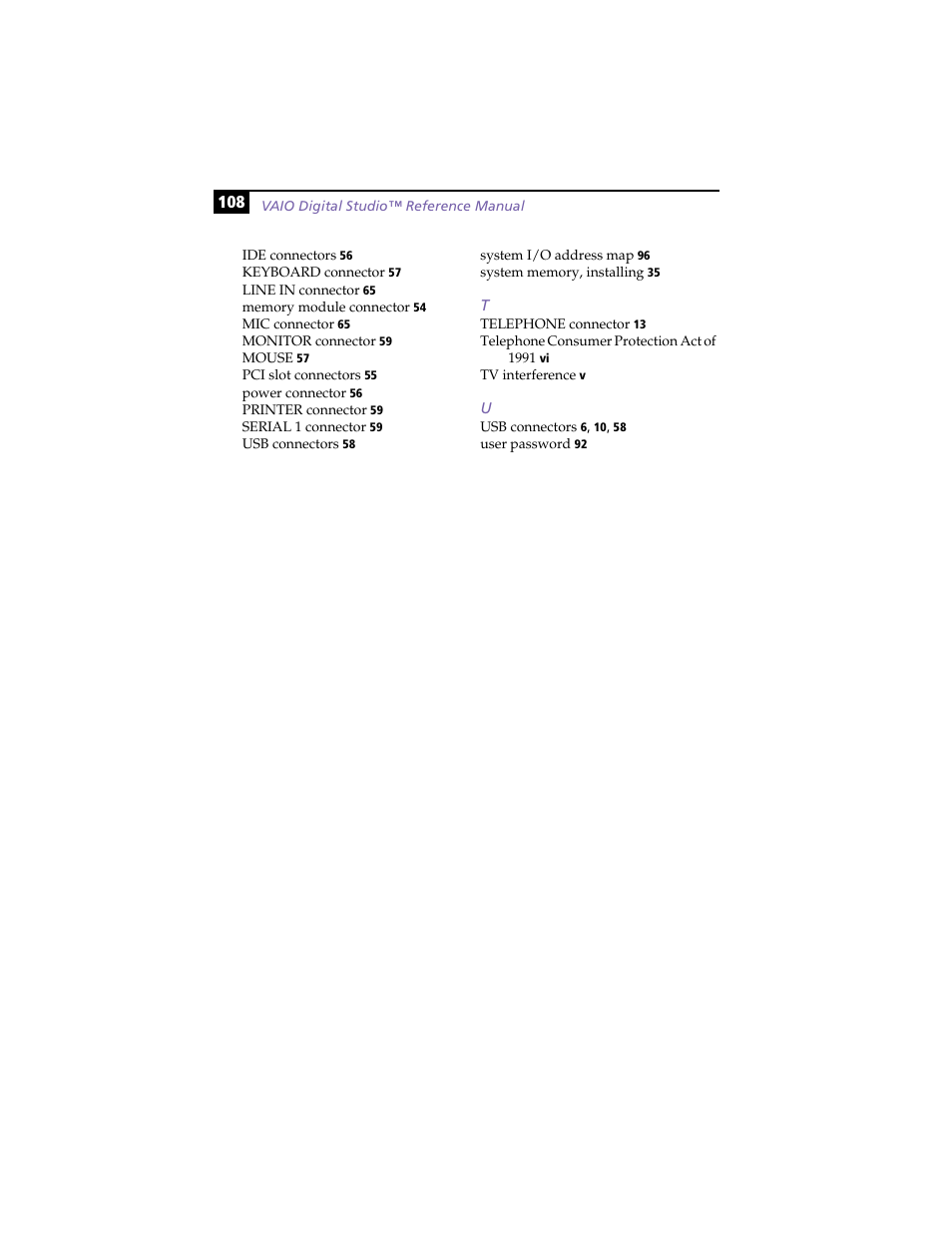 Sony PCV-R553DS User Manual | Page 122 / 122