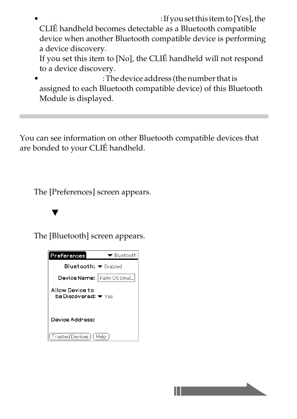 Looking at information on other devices | Sony PEGA-MSB1 User Manual | Page 35 / 48