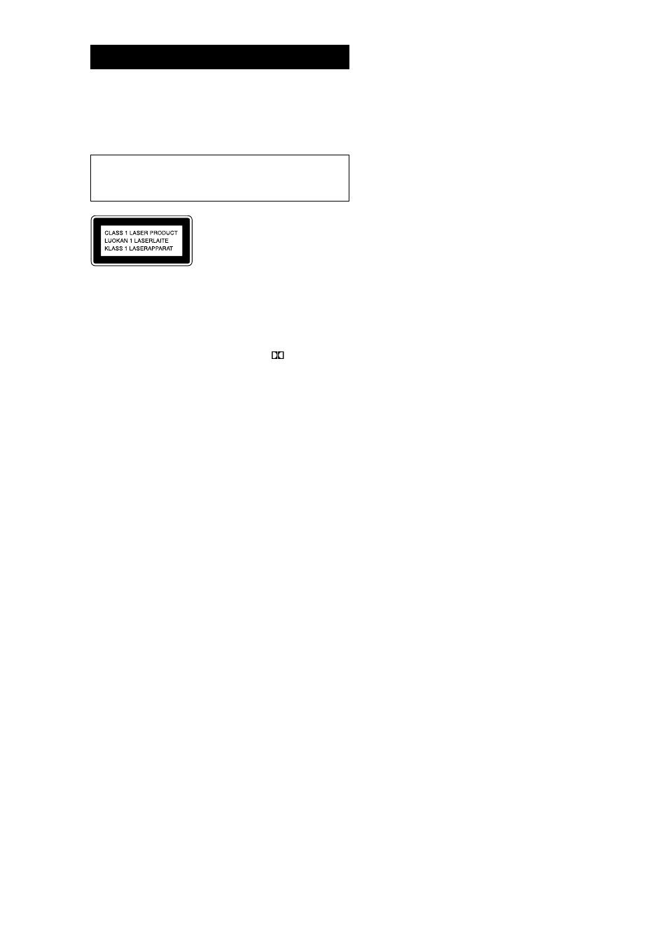 2warning | Sony LBT-W900AV User Manual | Page 2 / 56