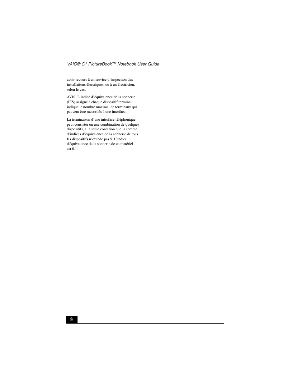 Sony PCG-C1VN User Manual | Page 9 / 125