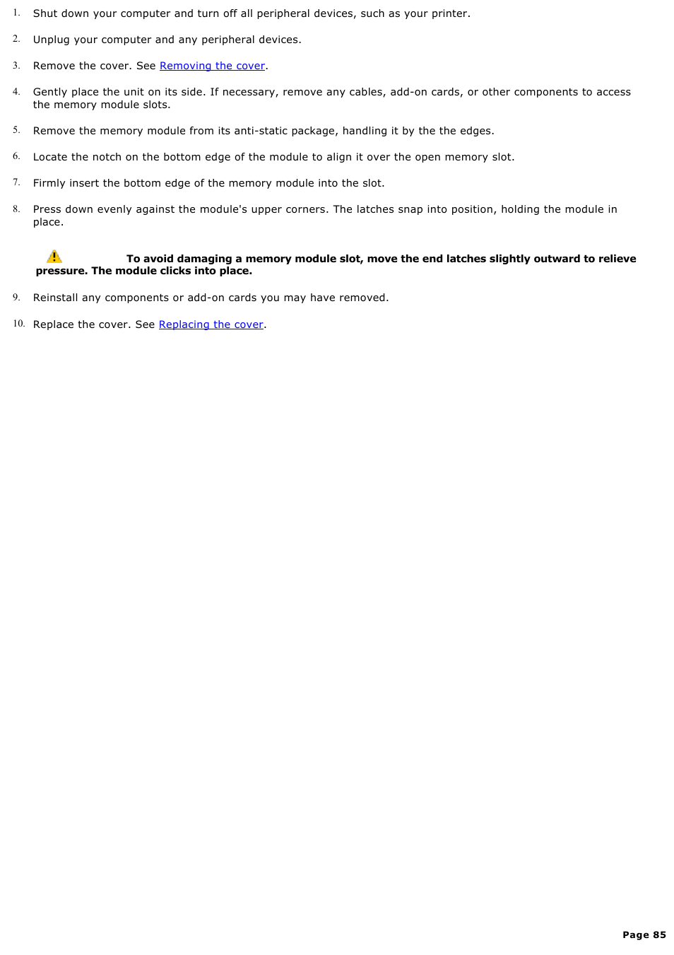 Sony PCV-RS500CG User Manual | Page 85 / 143