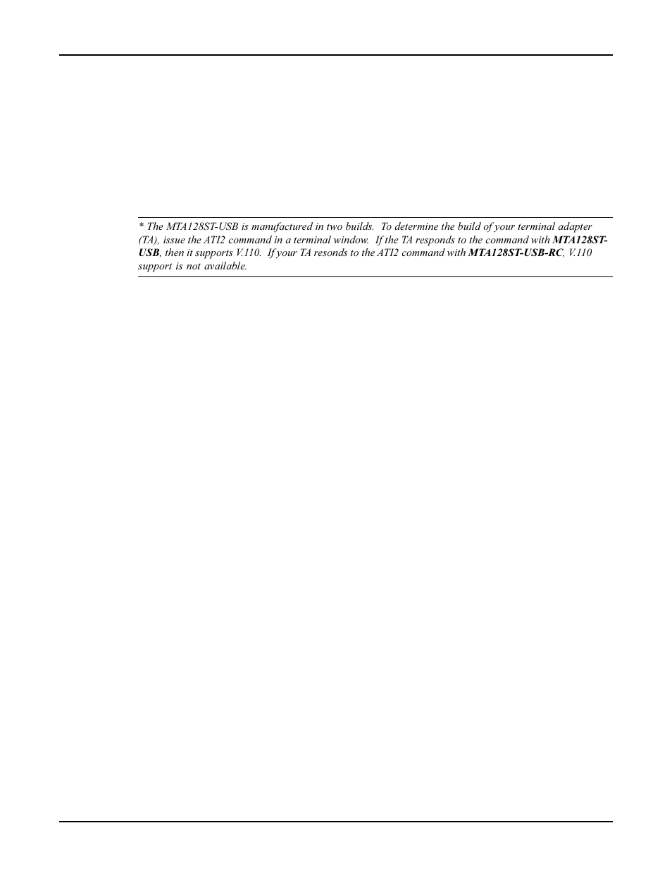 Data call commands | AC International MTA128ST-USB User Manual | Page 54 / 108