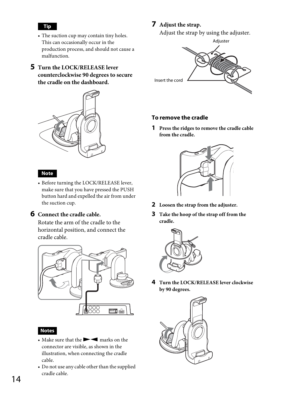 Sony XDP-PK1000 User Manual | Page 14 / 52