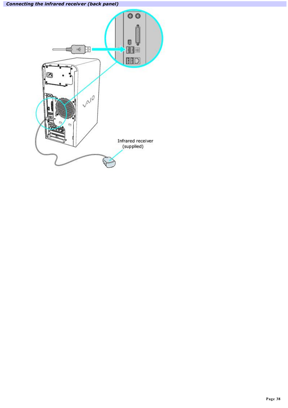 Sony PCV-RS520 User Manual | Page 38 / 143