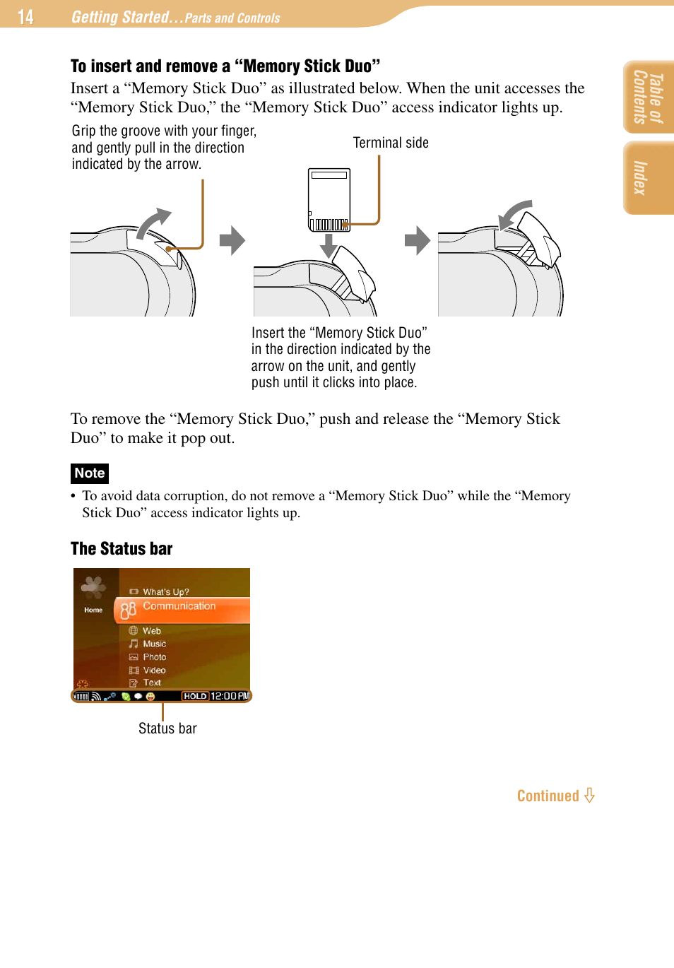 Sony COM-1 User Manual | Page 14 / 252