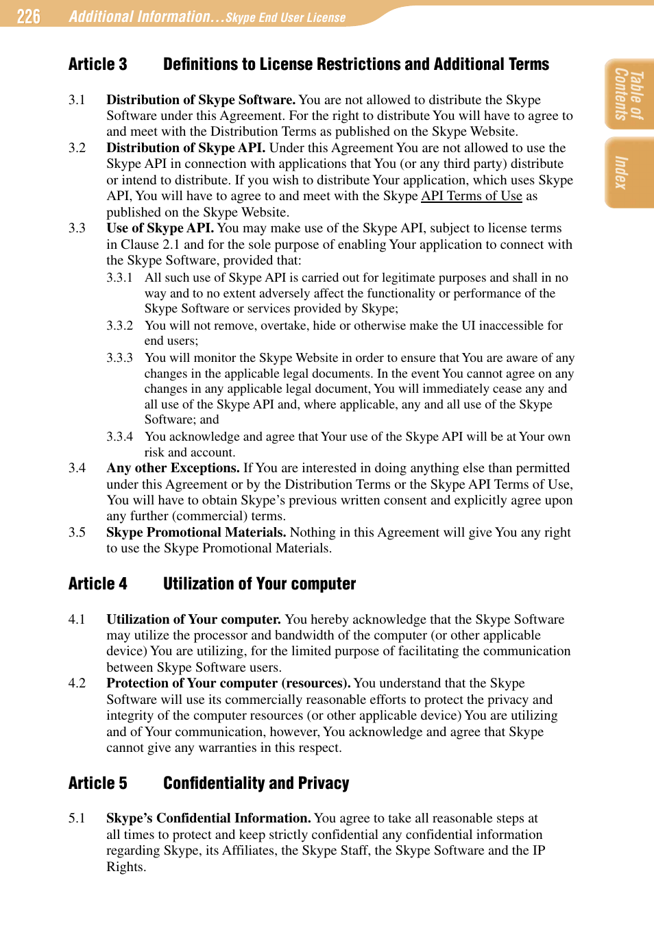 Sony COM-1 User Manual | Page 226 / 252