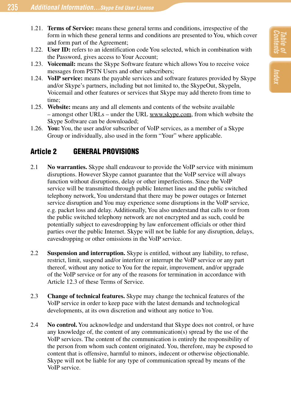 Sony COM-1 User Manual | Page 235 / 252