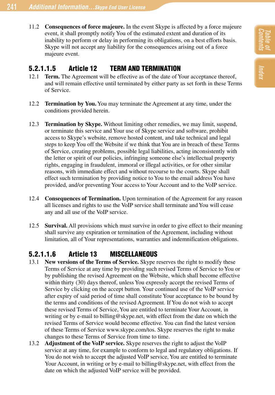 Sony COM-1 User Manual | Page 241 / 252