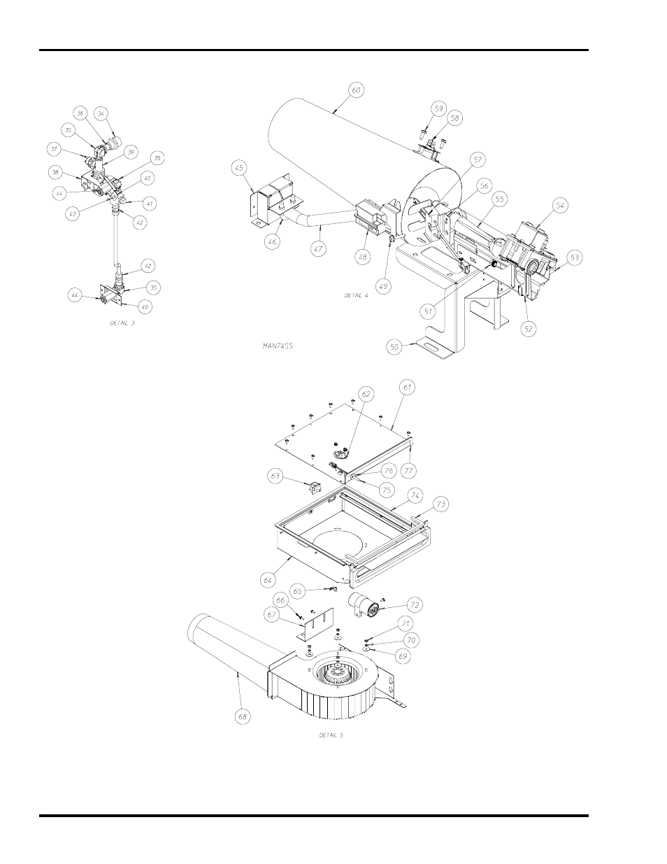 Parts diagram | American Dryer Corp. SL2929 User Manual | Page 6 / 8