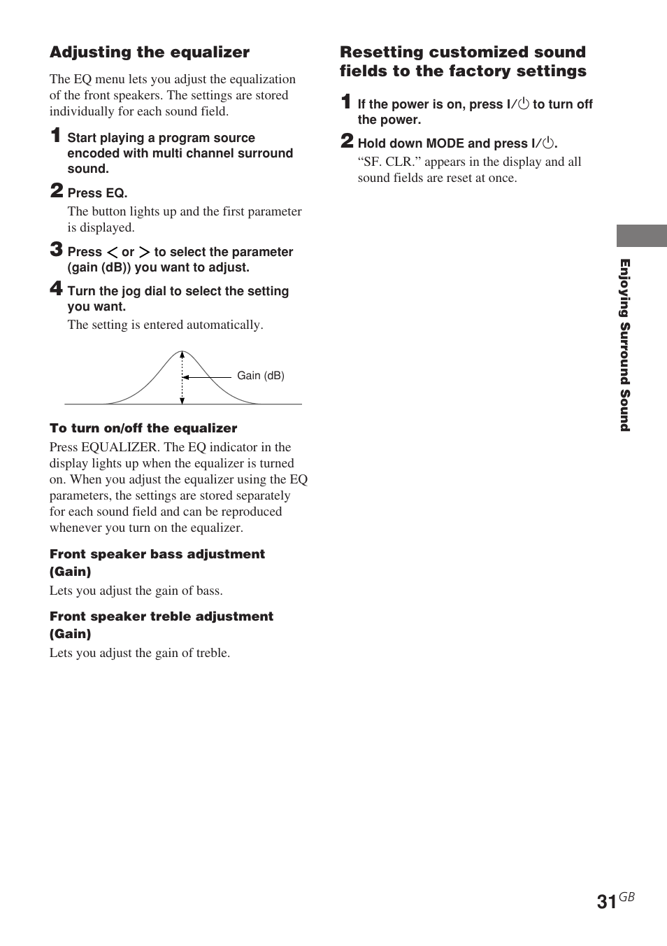 Sony STR-DE685 User Manual | Page 31 / 60