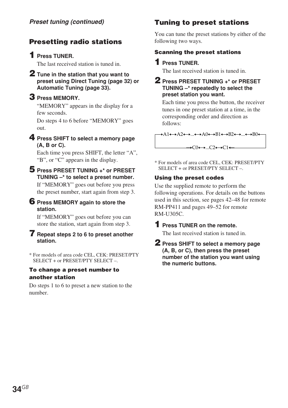 Sony STR-DE685 User Manual | Page 34 / 60