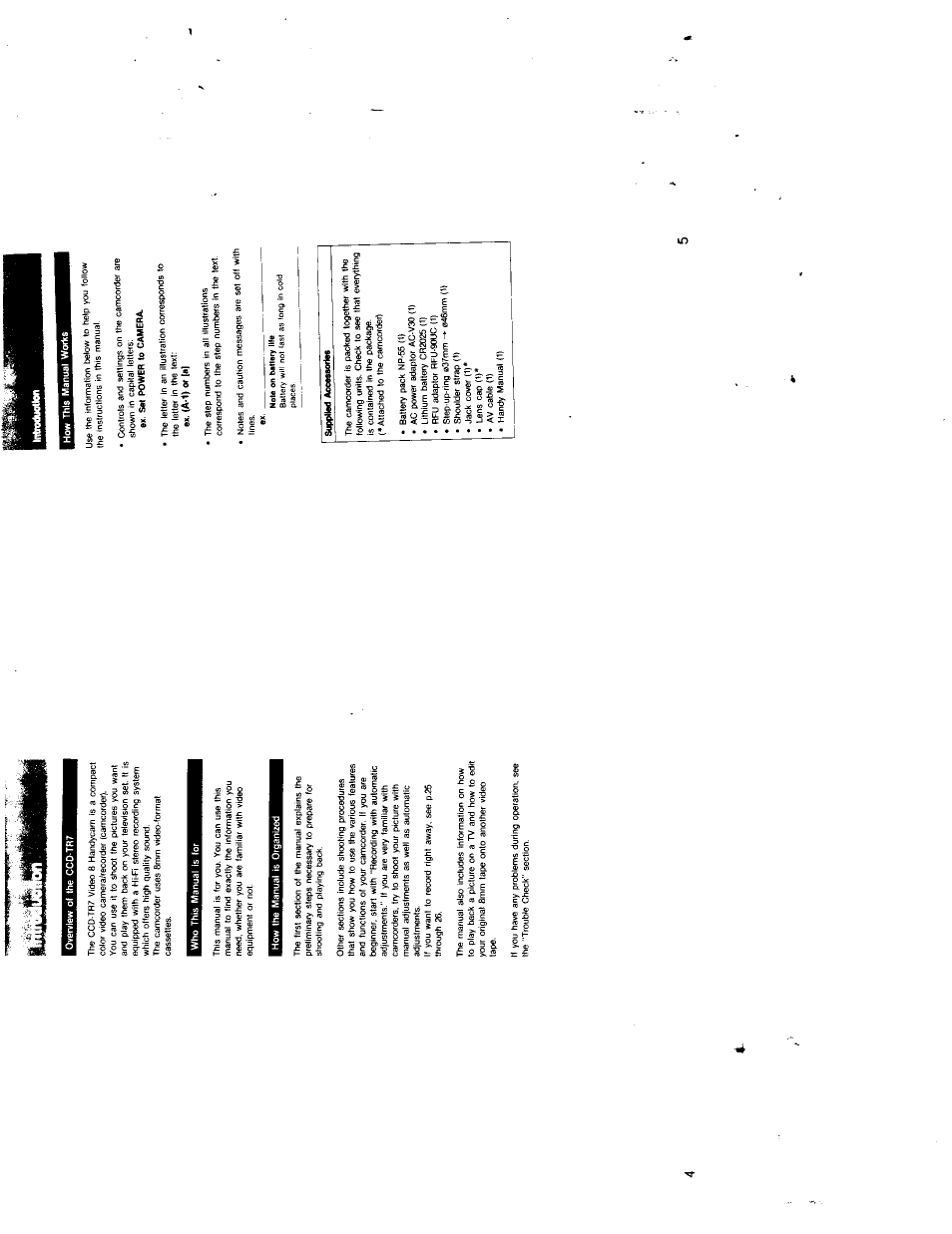 Sony CCD-TR7 User Manual | Page 3 / 35