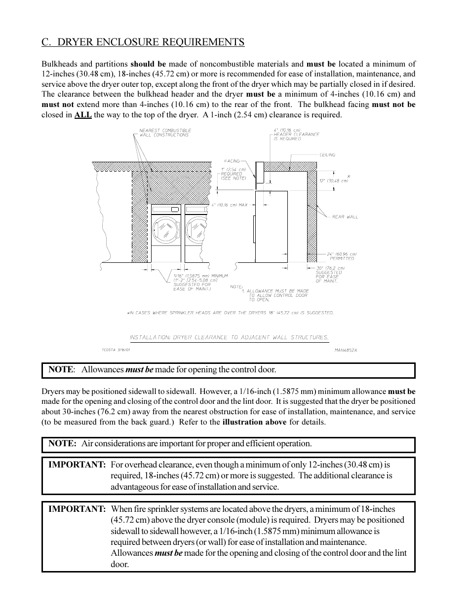 American Dryer Corp. ML-75DIII User Manual | Page 16 / 65