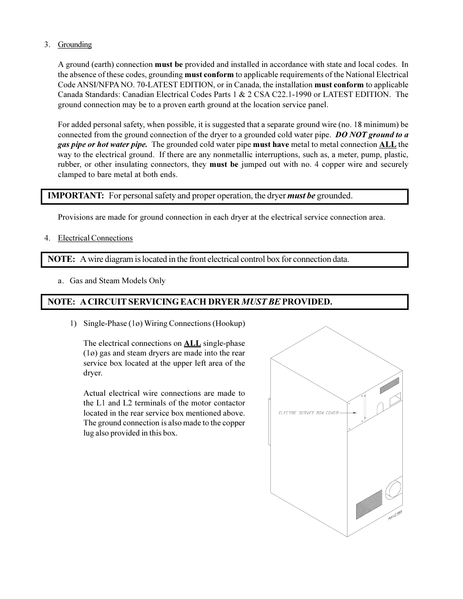 American Dryer Corp. ML-75DIII User Manual | Page 26 / 65