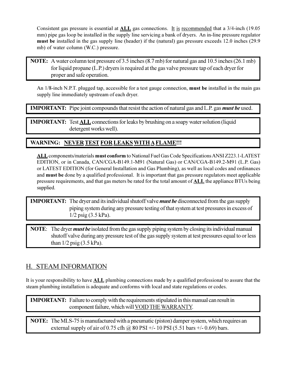 American Dryer Corp. ML-75DIII User Manual | Page 34 / 65