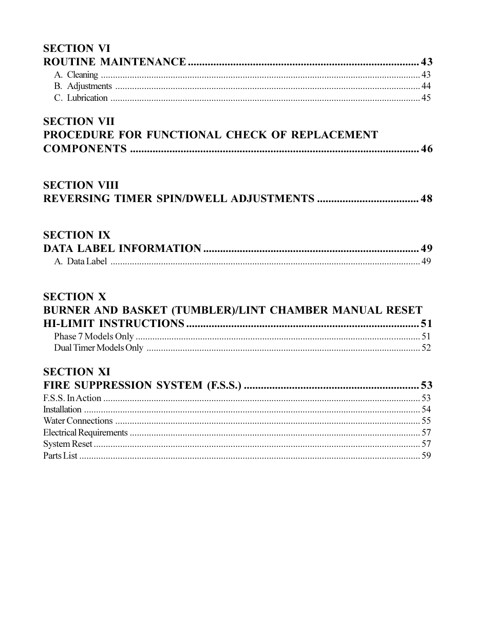 American Dryer Corp. ML-75DIII User Manual | Page 6 / 65