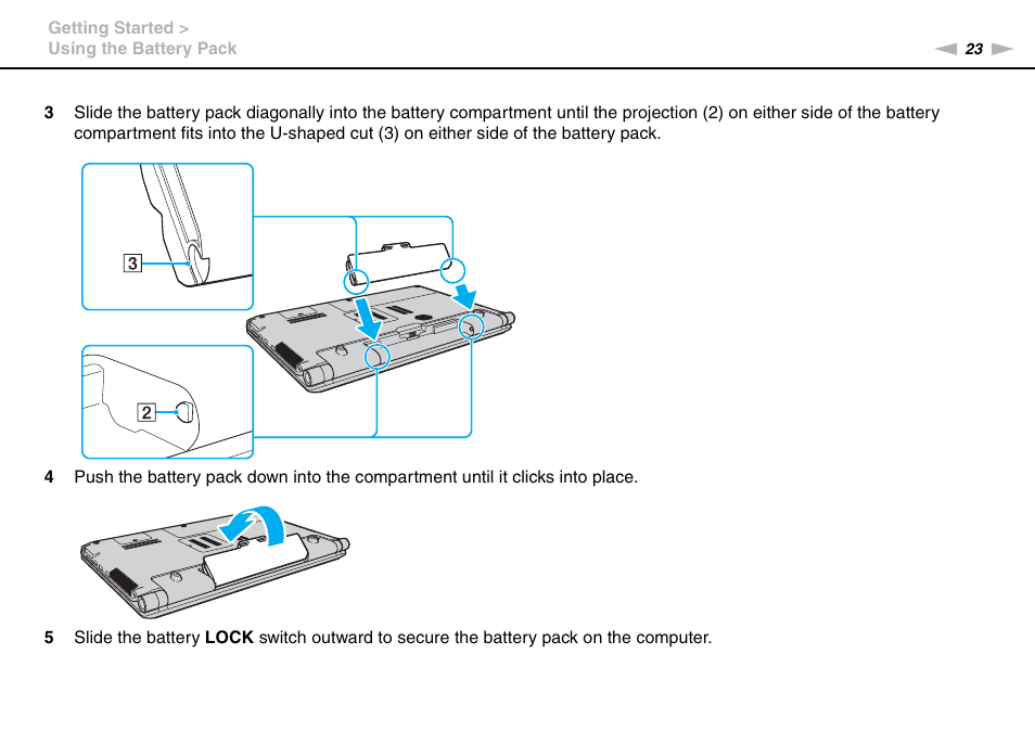 Sony VGN-AW450F User Manual | Page 23 / 172