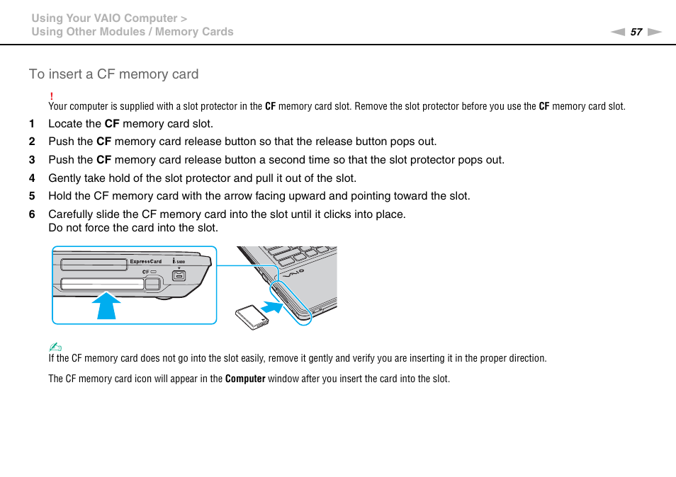 Sony VGN-AW450F User Manual | Page 57 / 172