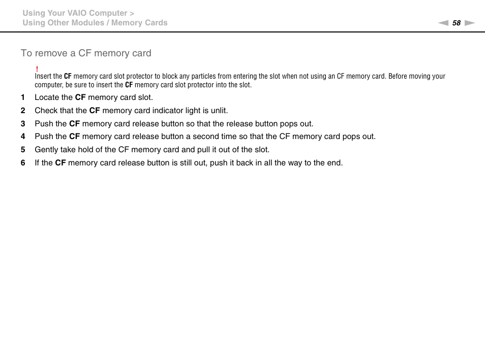 Sony VGN-AW450F User Manual | Page 58 / 172