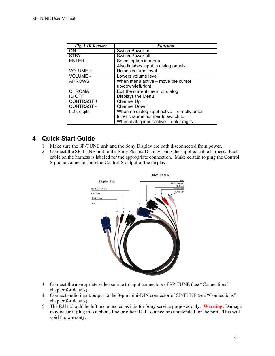 4 quick start guide | Sony EBS-SP10 User Manual | Page 5 / 20
