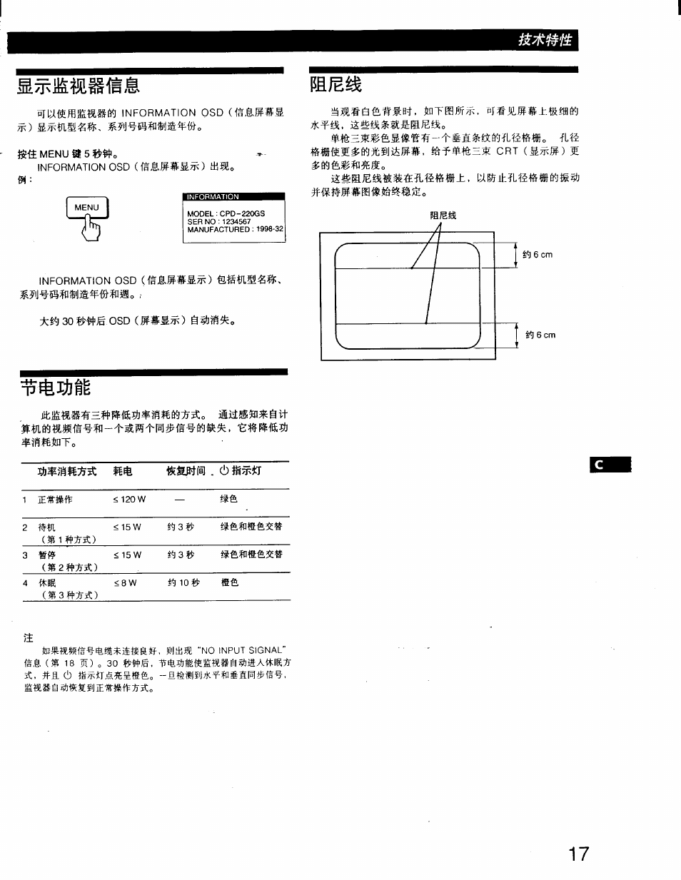 F^ in m, S)lb, Liismfbi. cl) is^itr | Sony CPD-220GS User Manual | Page 71 / 76