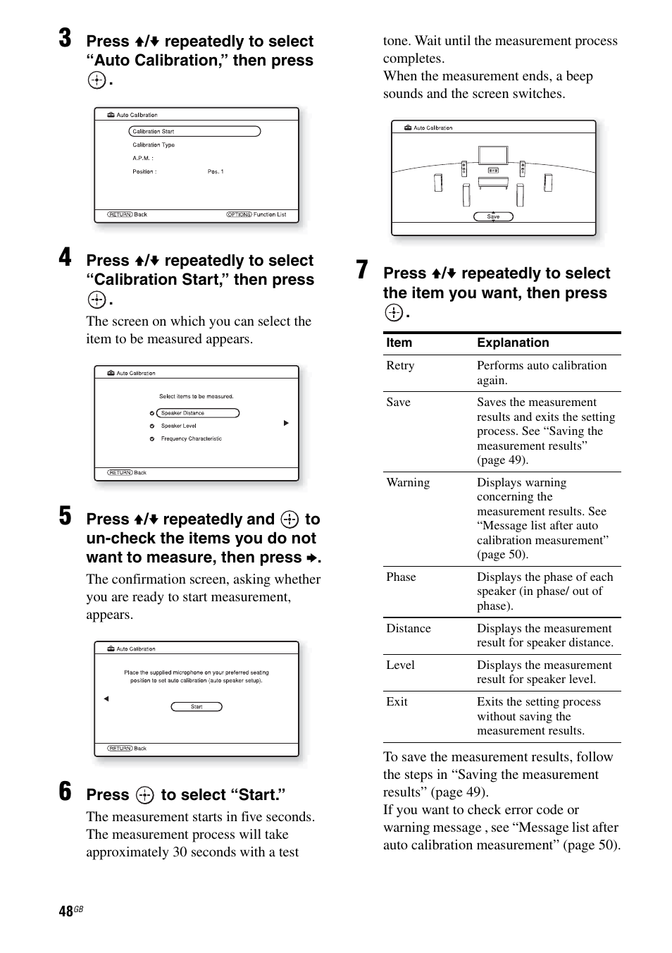 Sony STR-DA4600ES User Manual | Page 48 / 170