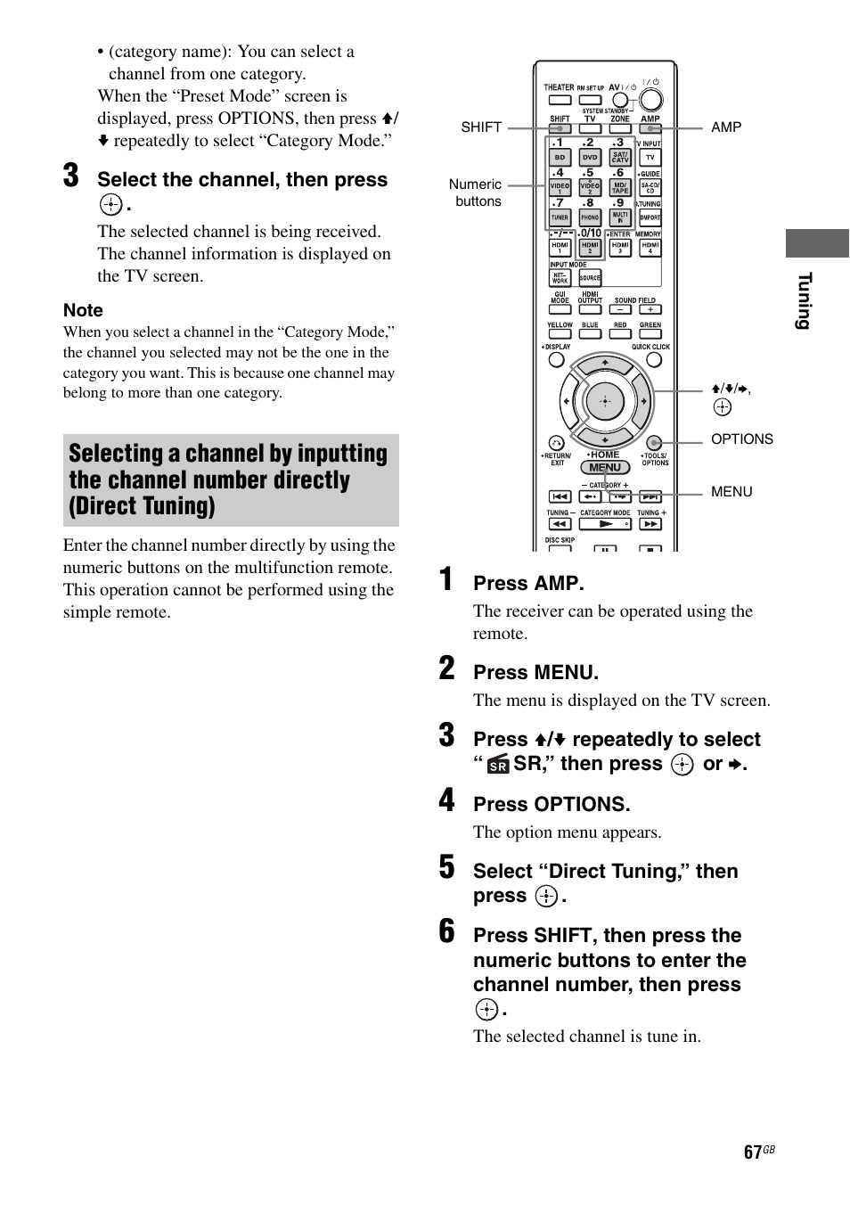 Sony STR-DA4600ES User Manual | Page 67 / 170