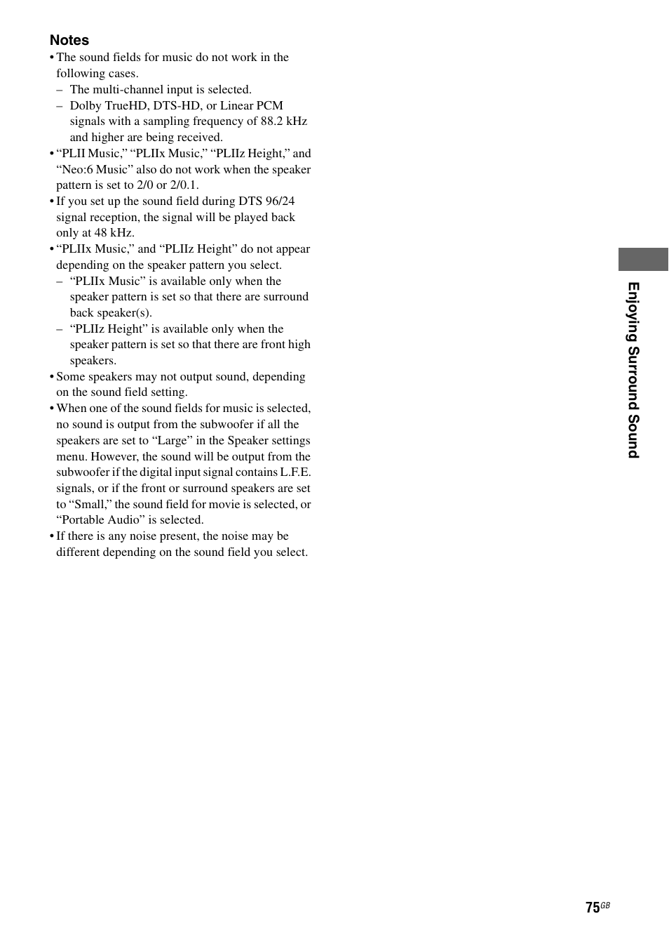 Sony STR-DA4600ES User Manual | Page 75 / 170