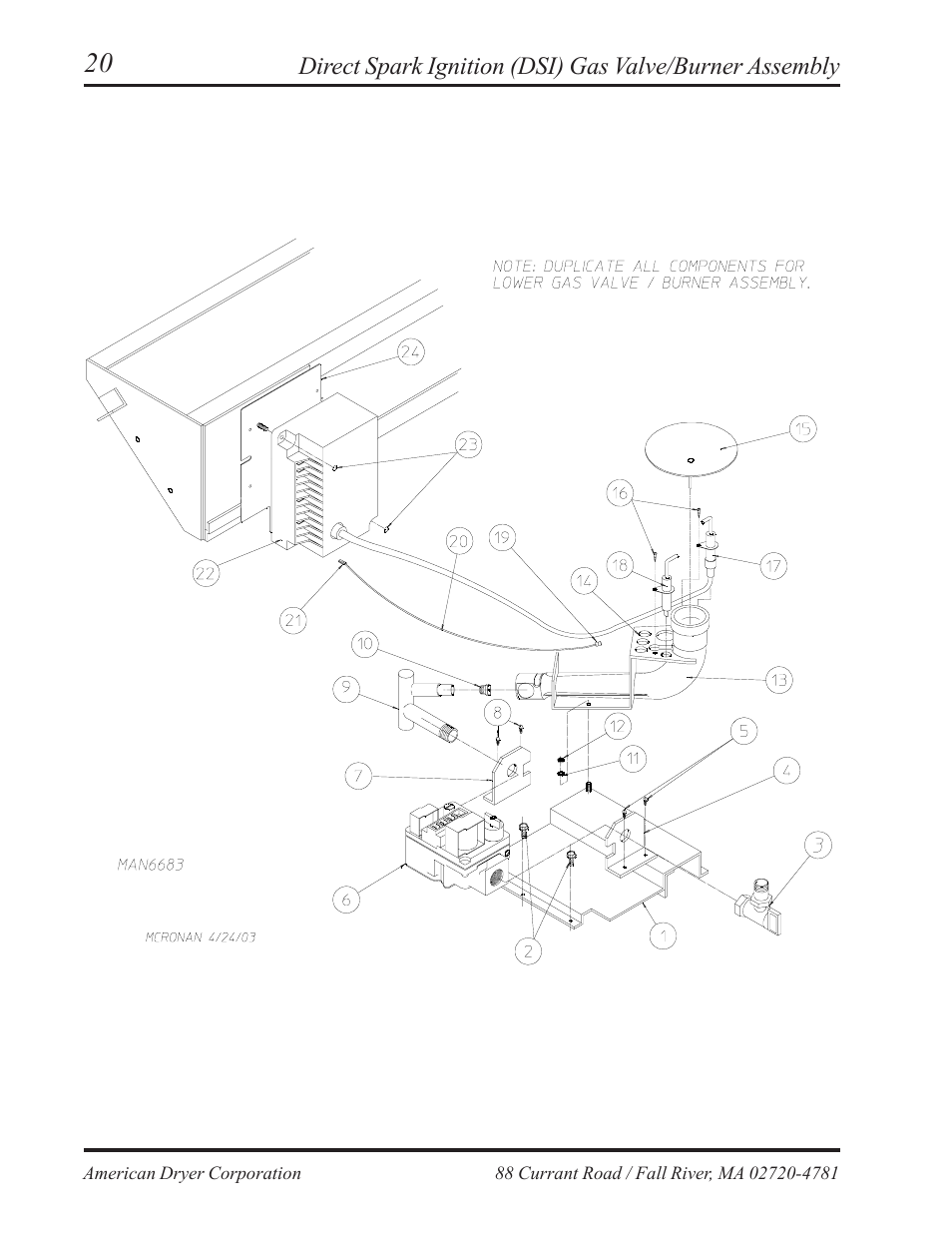American Dryer Corp. AD-236 User Manual | Page 22 / 33