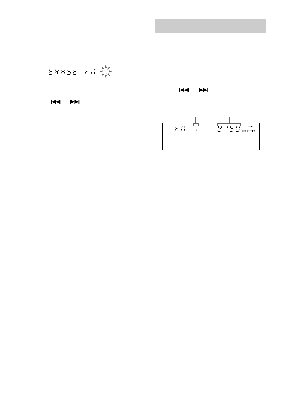 Listening to the radio, Preset tuning | Sony MHC-RG70AV User Manual | Page 14 / 32