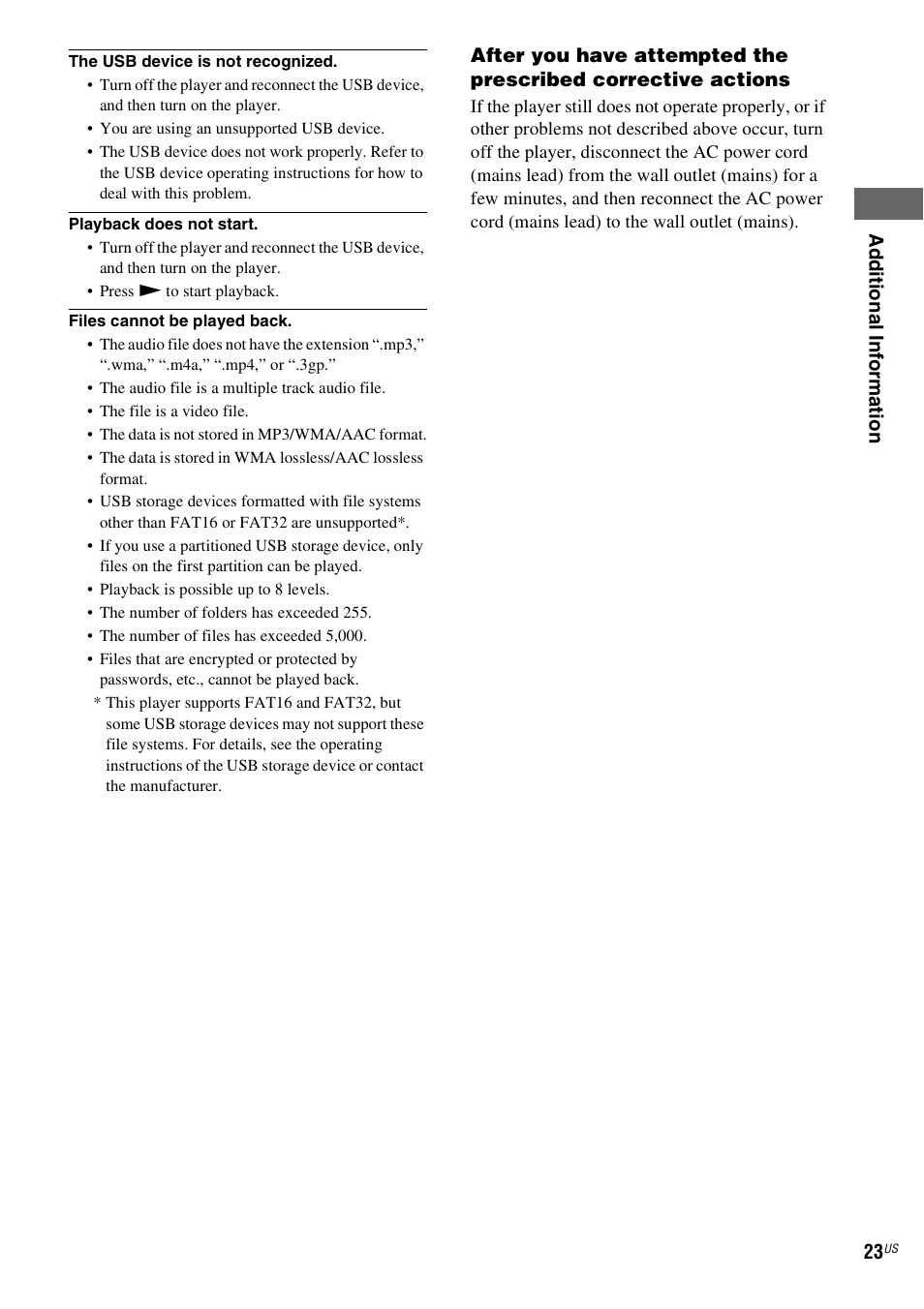 Sony CDP-CE500 User Manual | Page 23 / 24