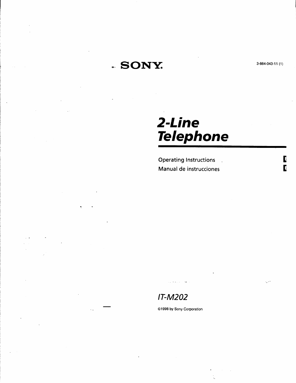 Sony IT-M202 User Manual | 55 pages