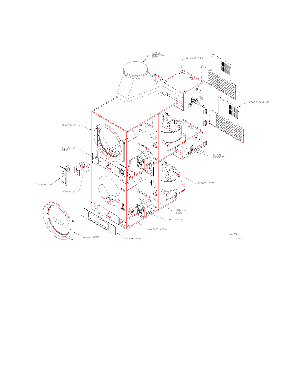 American Dryer Corp. Phase 7 AD-360X2RD User Manual | Page 3 / 33