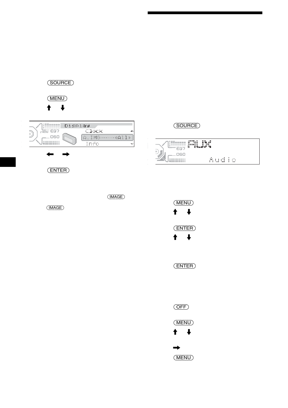 Connecting auxiliary audio equipment | Sony CDX-M850MP User Manual | Page 24 / 96