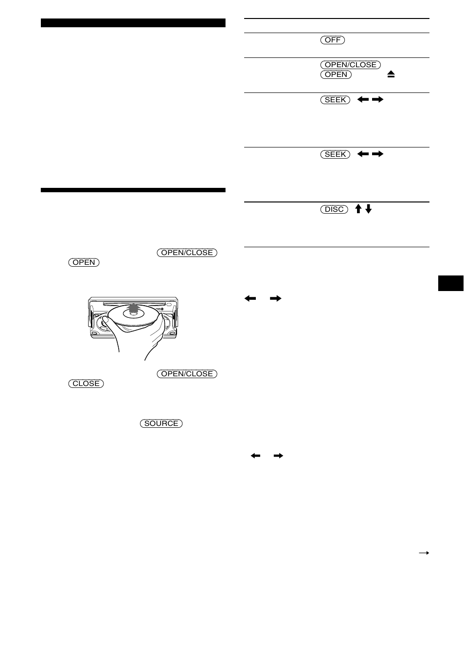 Lecteur cd lecteur cd ou md (en option), Lecture d’un disque | Sony CDX-M850MP User Manual | Page 41 / 96