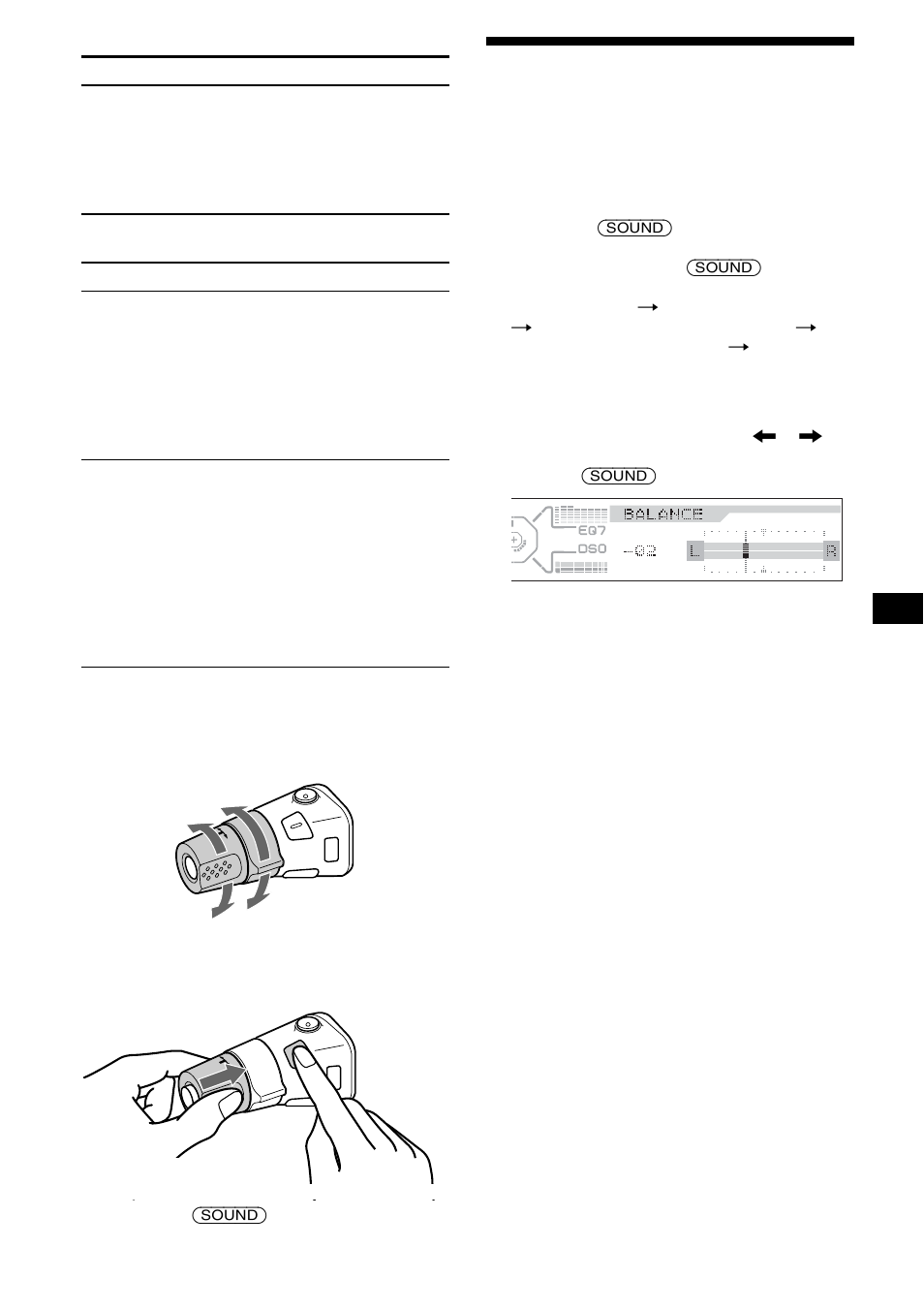 Ajuste de las características del sonido | Sony CDX-M850MP User Manual | Page 83 / 96