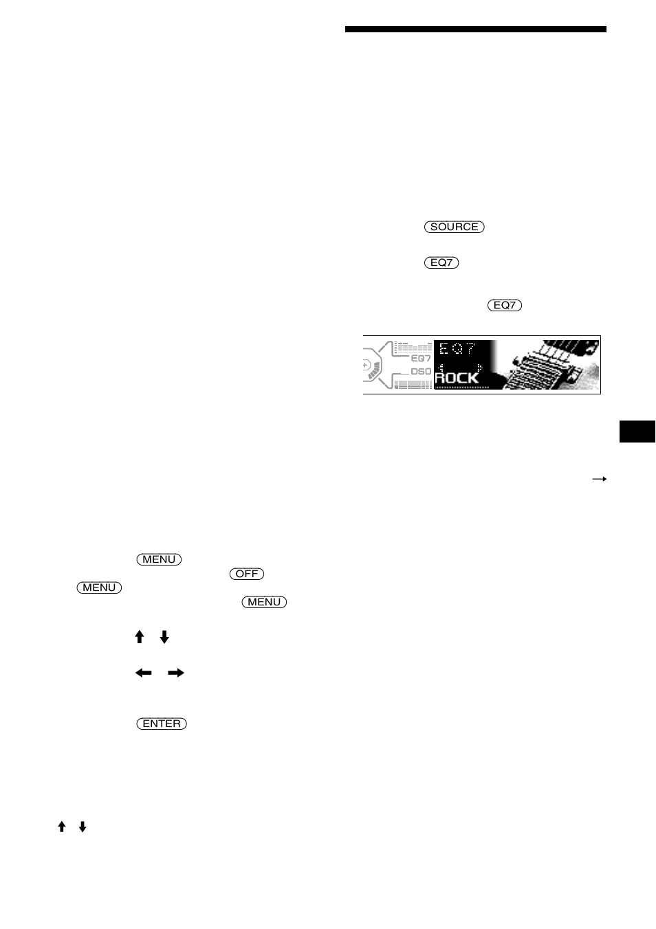 Ajuste del ecualizador (eq7) | Sony CDX-M850MP User Manual | Page 85 / 96