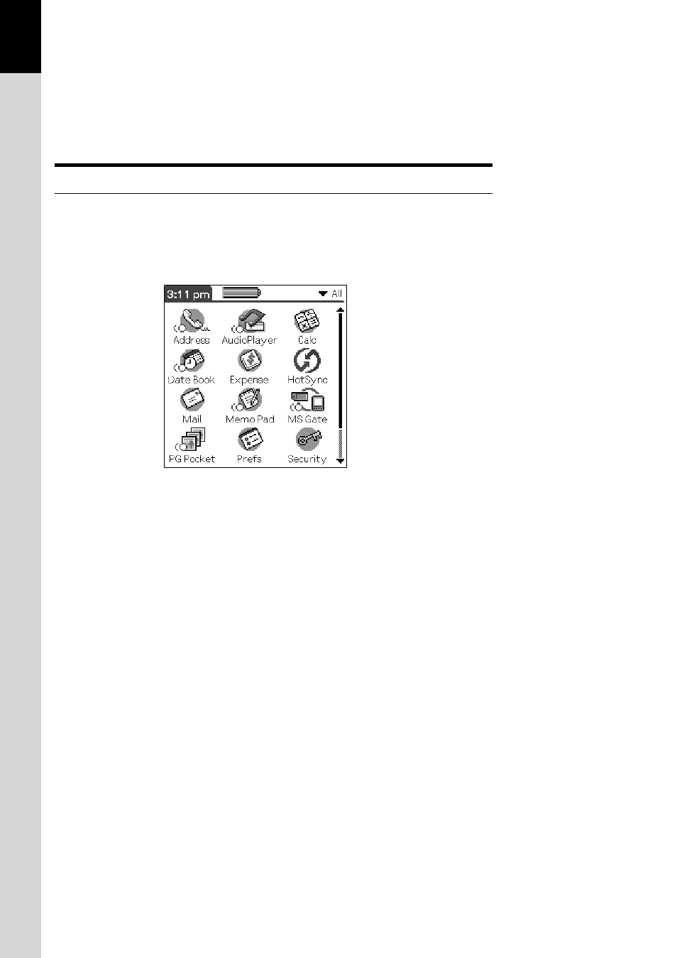 Startup and basic screens | Sony PEG-S320 User Manual | Page 10 / 31