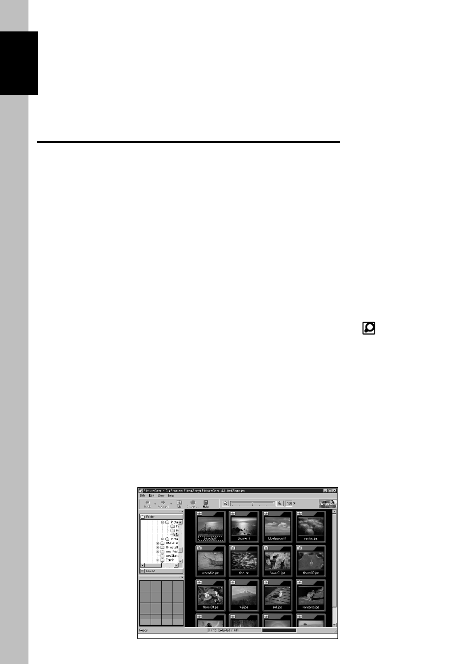 What is picturegear lite, Picturegear lite | Sony PEG-S320 User Manual | Page 26 / 31