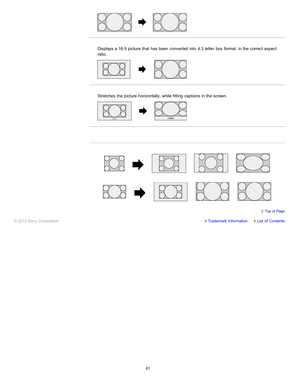 Sony XBR-65HX950 User Manual | Page 61 / 194