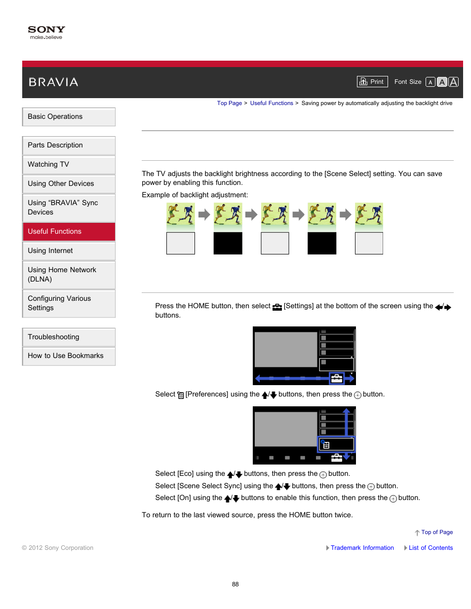 Sony XBR-65HX950 User Manual | Page 88 / 194