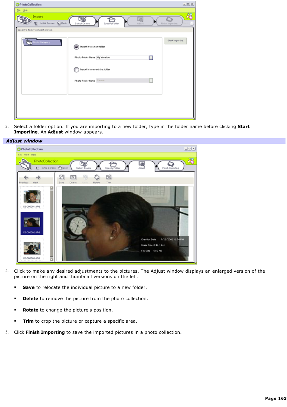 Sony PCG-SRX99K User Manual | Page 163 / 217