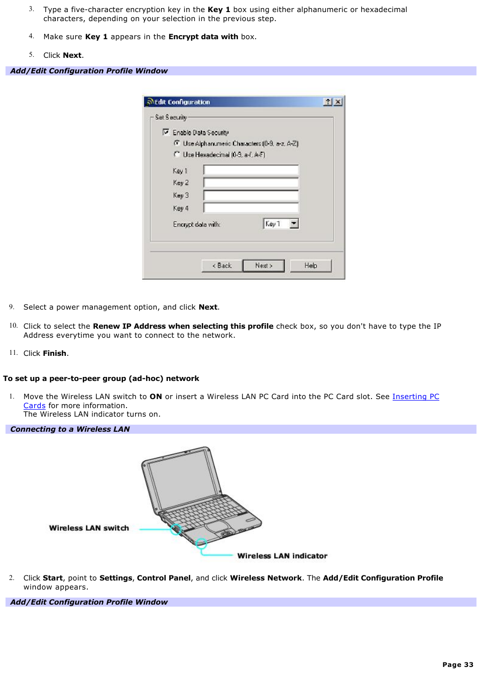 Sony PCG-SRX99K User Manual | Page 33 / 217