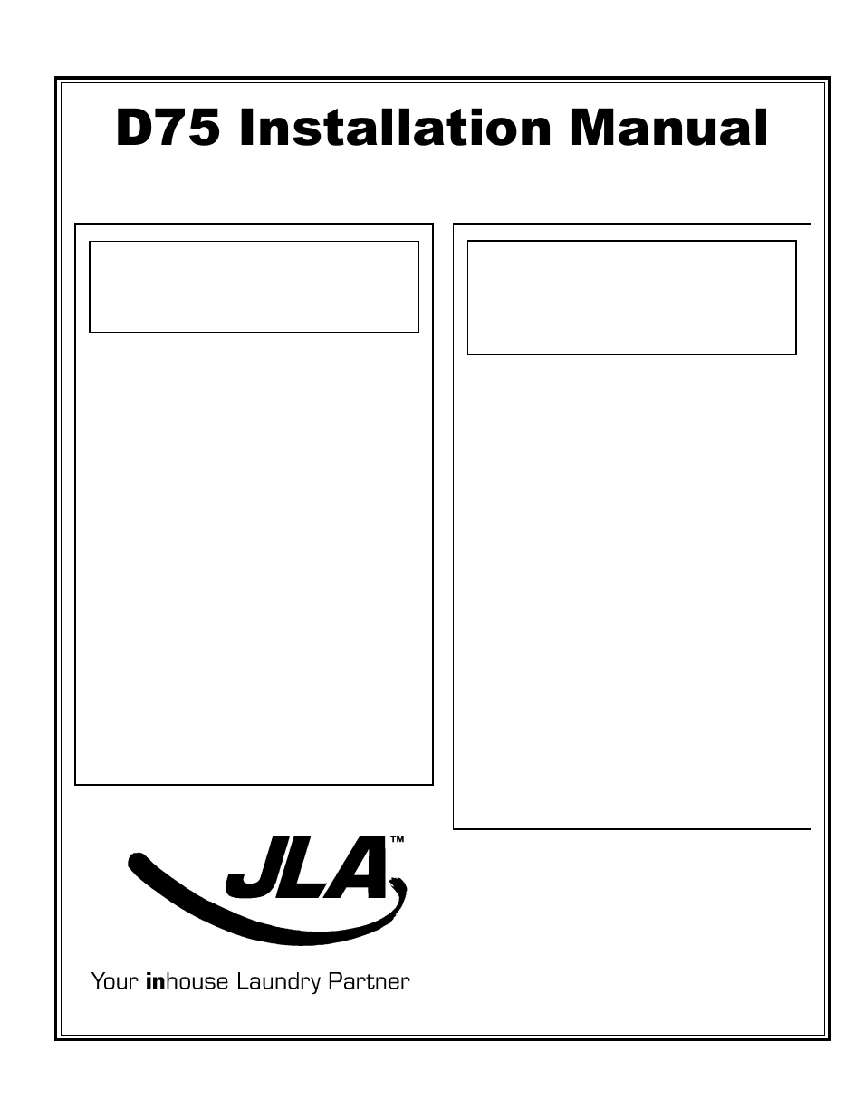 American Dryer Corp. AD-758DV User Manual | 52 pages