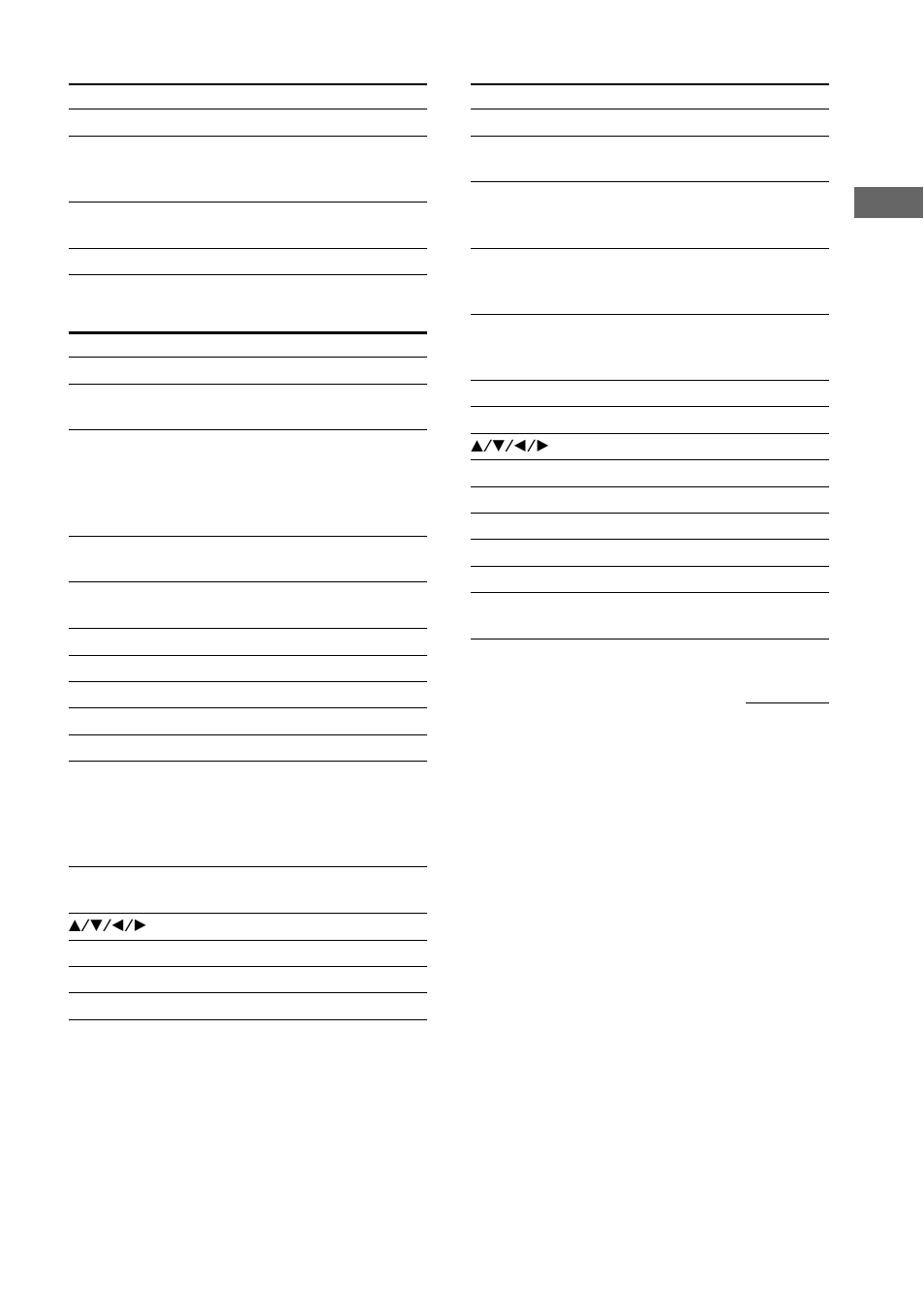 Sony RM-TP2 User Manual | Page 17 / 41