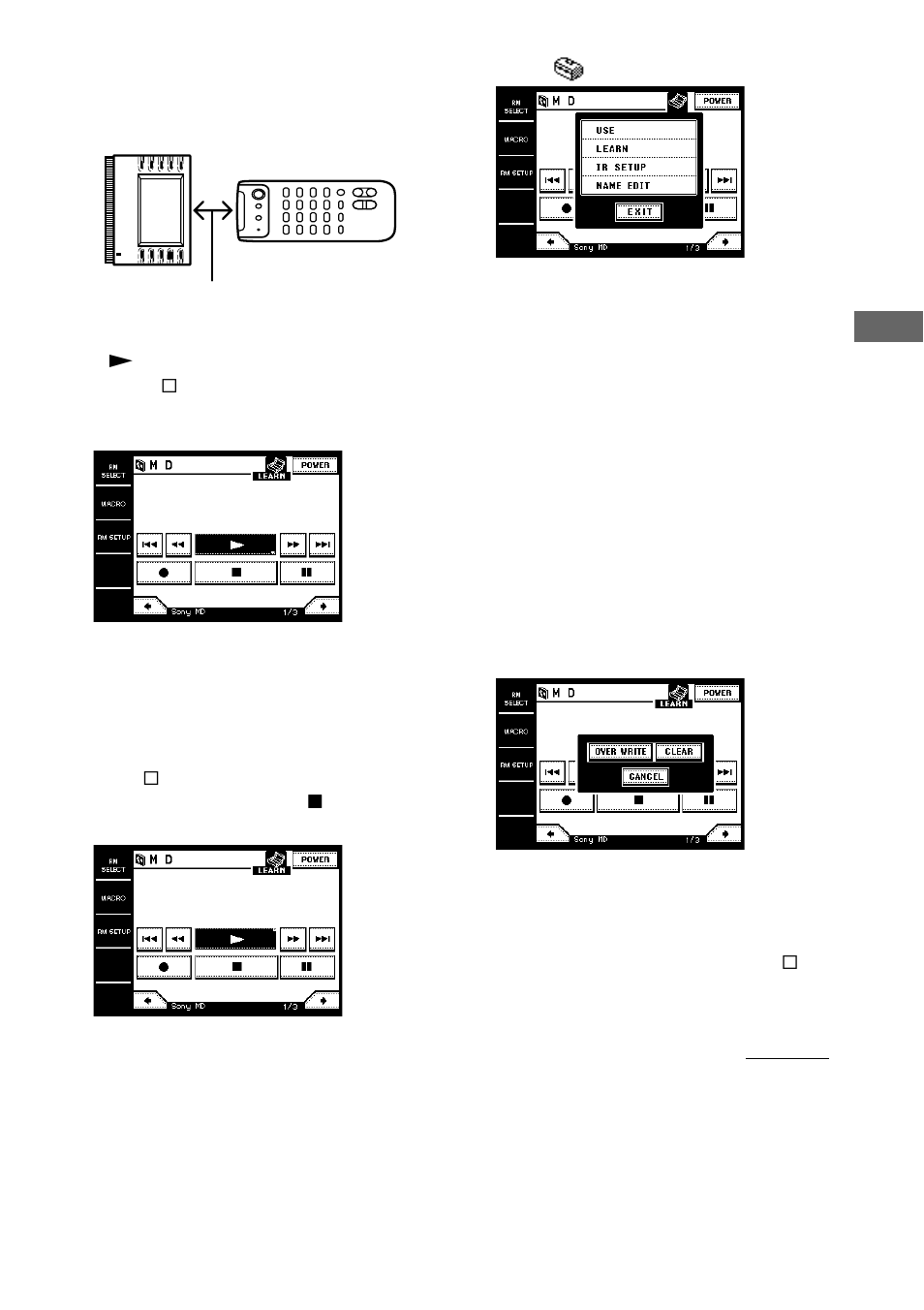 Sony RM-TP2 User Manual | Page 27 / 41