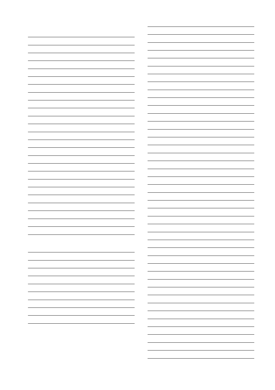Sony RM-TP2 User Manual | Page 38 / 41