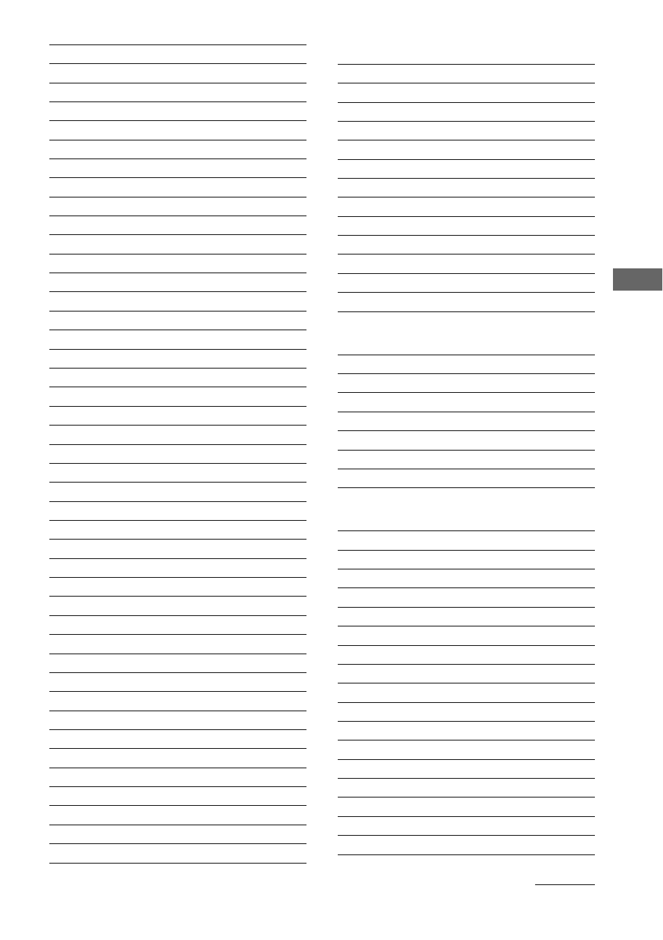 Sony RM-TP2 User Manual | Page 39 / 41