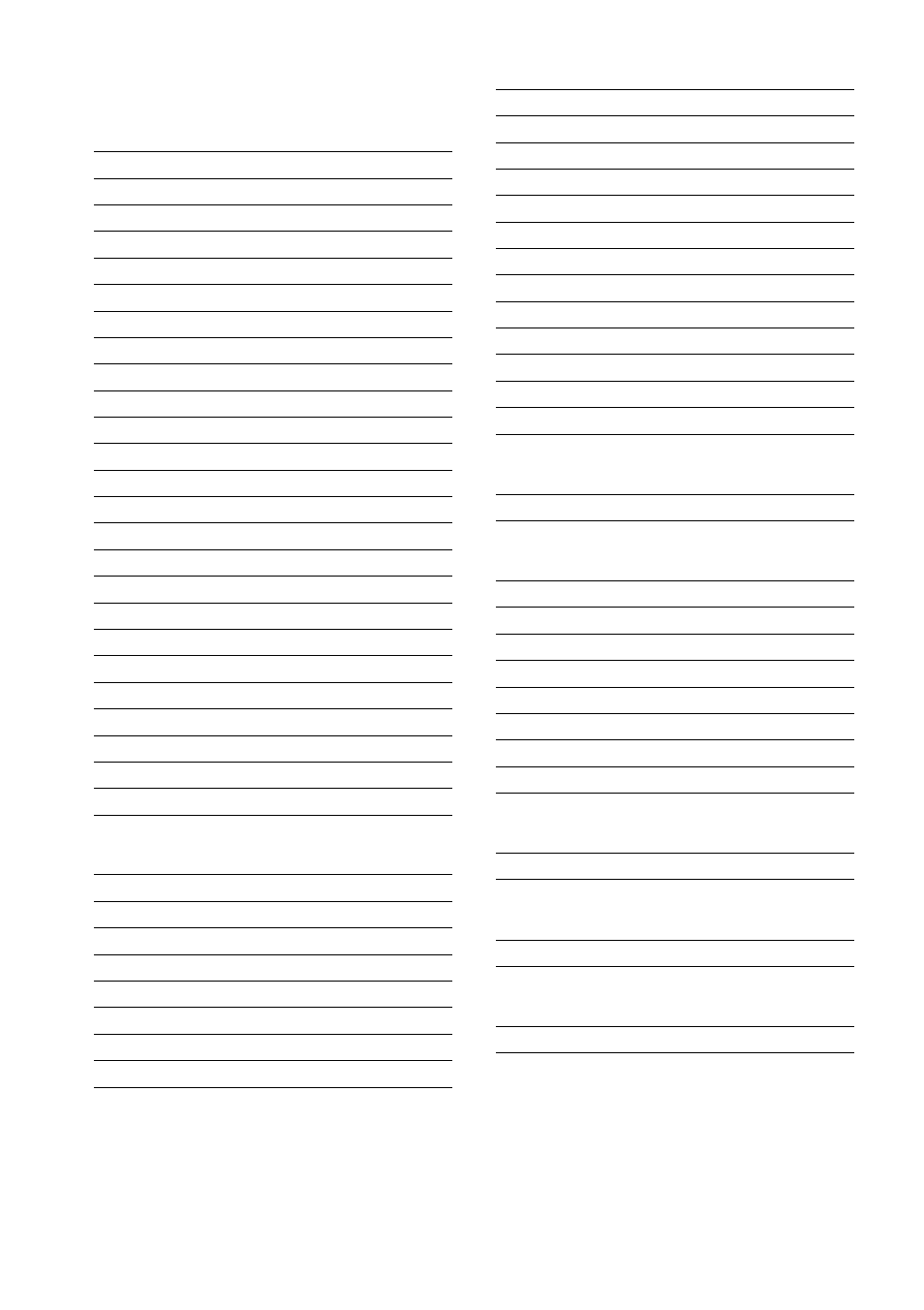 Sony RM-TP2 User Manual | Page 40 / 41